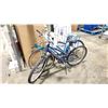 Image 1 : SHIMANO CARRERA DARK BLUE FRONT SUSPENSION 21 SPEED BICYCLE AND VINTAGE GLIDER DELUXE BLUE SINGLE