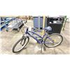 Image 2 : SHIMANO CARRERA DARK BLUE FRONT SUSPENSION 21 SPEED BICYCLE AND VINTAGE GLIDER DELUXE BLUE SINGLE