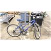 Image 3 : SHIMANO CARRERA DARK BLUE FRONT SUSPENSION 21 SPEED BICYCLE AND VINTAGE GLIDER DELUXE BLUE SINGLE