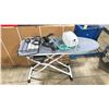 Image 3 : RELIABLE 500VB IRONING BOARD WITH BUILT IN VACUUM, HEATING ELEMENT, INCLUDES A SILVER STAR ES-94A