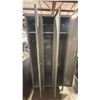 Image 2 : 3 BAY SINGLE DOOR GREY METAL LOCKER SYSTEM