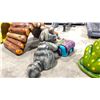 Image 2 : "RACCOON & BACKPACK" CHILDRENS PLAY STRUCTURE ( 54"D )