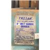 Image 4 : TROJAN 8" HEAVY DUTY BALL BEARING BELT SANDER GRINDER & A TDS-200 DOUBLED WHEELED BENCH GRINDER