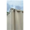Image 10 : ** 12FT BEIGE OFFICE STORAGE SHIPPING CONTAINER 143"L X 85"W X 95"H WITH DUAL SWING REAR