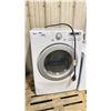 Image 1 : LG ( DLE2250W ) FRONT LOAD DRYER & A WHITE SINGLE DRAWER STORAGE PEDESTAL