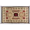 Image 1 : JB Moore Storm Pattern Navajo Rug, Ca. 1920-1930
