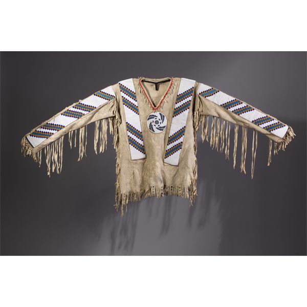 Piegan Blackfoot Warriors Shirt, Ca. 1880s