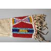 Image 5 : Crow Beaded Scabbard with Fringe, Late 19th Century