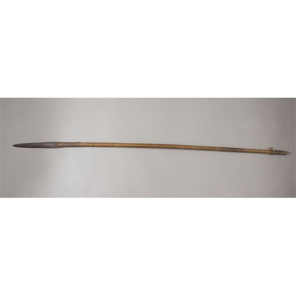 Early Native American Plains Buffalo Lance, Ca. 1860s