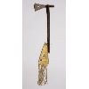 Image 5 : Presentation Pipe Tomahawk with Scroll Heart Cutout, File Burn, Ca 19th Century