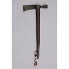 Image 1 : Early Pipe Tomahawk with Fire Brands and Beaded Fall, Ca 19th Century