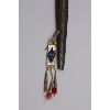 Image 3 : Early Pipe Tomahawk with Fire Brands and Beaded Fall, Ca 19th Century
