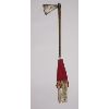 Image 2 : Native American Indian Missouri War axe with "Weeping Heart" Cutout and Beaded Fall, Ca 19th Century