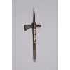 Image 1 : Extremely Rare Presentation Spike, Pipe Tomahawk, Ca 1810s