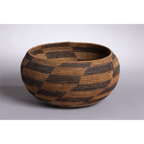 Pomo Basket,  Ca. Late 19th Century