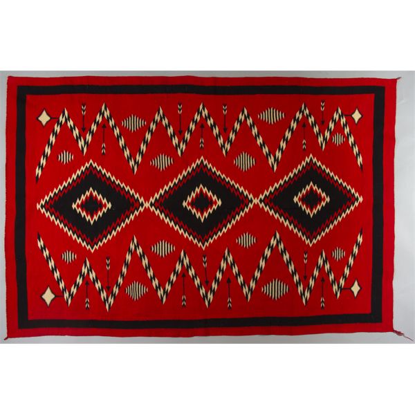 Navajo Germantown Textile, Ca. 1890