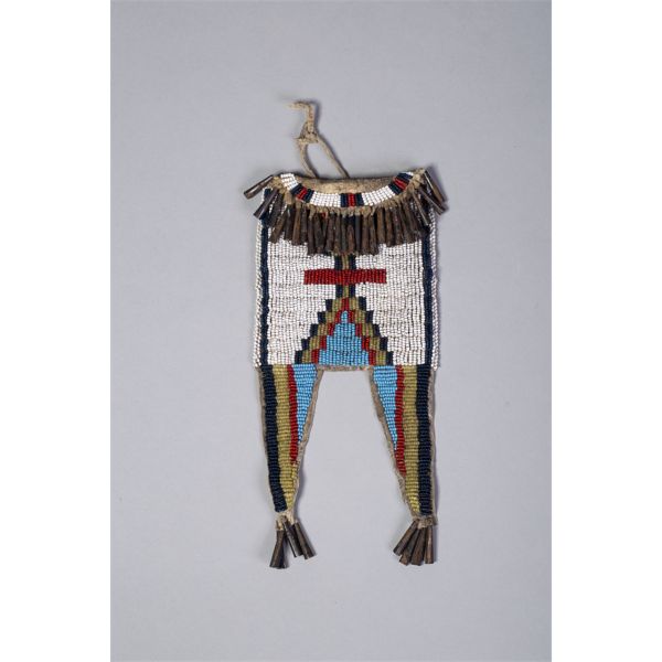 Sioux Beaded Strike-A-Light with Two Tabs