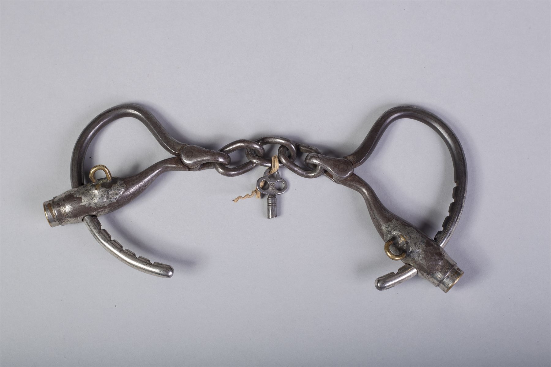Vintage California Style Handcuffs with Key