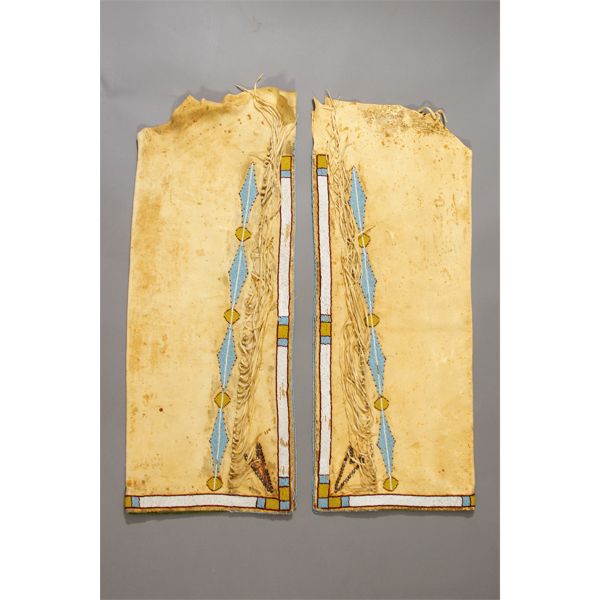 Ute Fringed Leggings, Ca. 1900