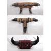 Image 1 : Lot of 3 Buffalo Horn Hat Racks