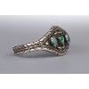 Image 5 : Lot of 3 Navajo Sterling Silver & Turquoise Bracelets