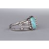 Image 8 : Lot of 3 Navajo Sterling Silver & Turquoise Bracelets