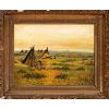 Image 1 : Native American Encampment, 19th century, Unknown Artist