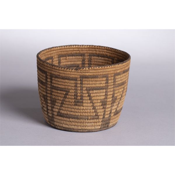 Pima Basket Bowl, Ca. Early 20th Century