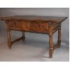 Image 3 : Mexican Colonial Table with 2 Drawers, Ca. 18th-19th Century