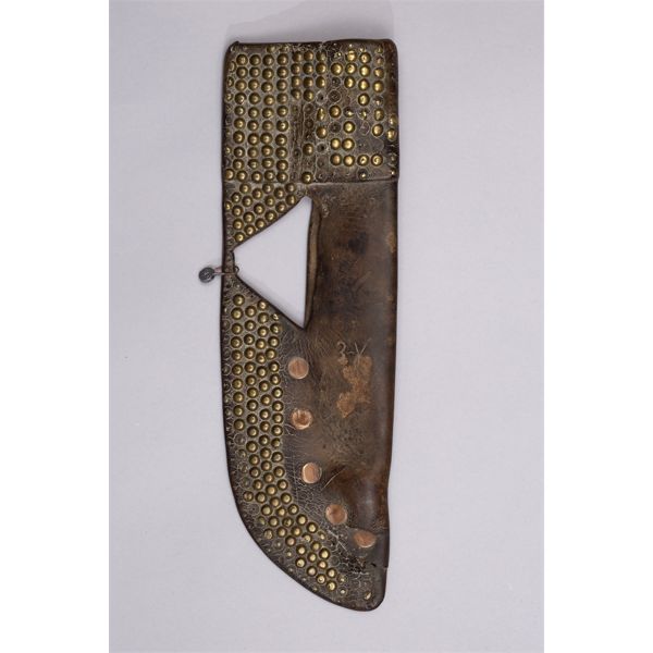 Large Northern Plains Knife Sheath, Ca. 1850-1875, Forrest Fenn Collection