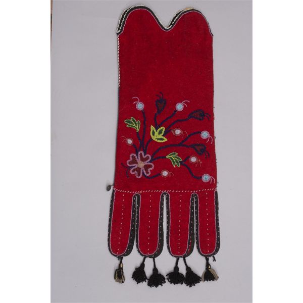 Northwestern Beaded Octopus Bag, Ca.1900, Fenn Family Collection