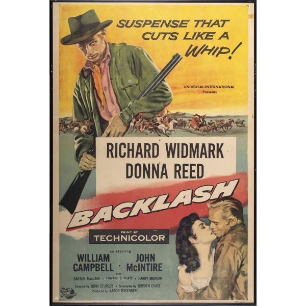 Backlash, 1956, Original Movie Poster