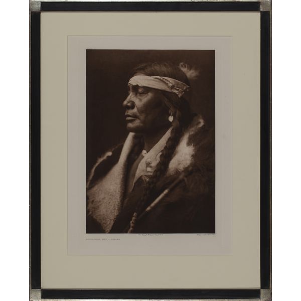 Edward S. Curtis (1868 - 1952), Assiniboin Boy - Atsina, 1908