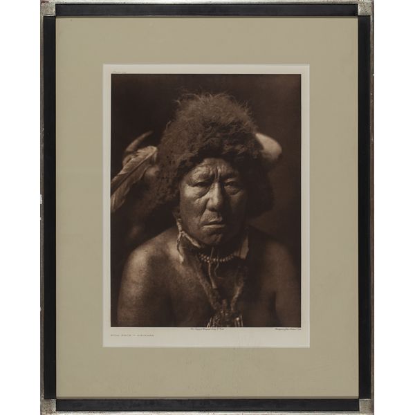 Edward S. Curtis, (1868 - 1952), Bull Neck - Arikara, 1908