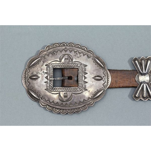 Antique Navajo Second Phase Concha Belt