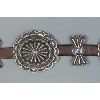 Image 4 : Antique Navajo Second Phase Concha Belt