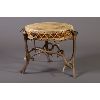 Image 1 : Drum and Elk Antler Side Table