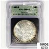 1885-S Morgan Silver Dollar ICG MS61