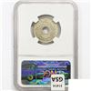 Image 2 : 1938 French-Indo China 5 Cent NGC MS63