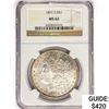 Image 1 : 1891-S Morgan Silver Dollar NGC MS62
