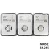 Image 1 : 1943 [D,S] Set of 3 Wheat Cent NGC MS67