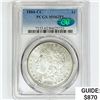 Image 1 : 1884-CC CAC Morgan Silver Dollar PCGS MS62 PL