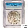 1891-O Morgan Silver Dollar ICG MS62