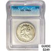 Image 1 : 1952 Franklin Half Dollar ICG PR64