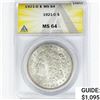 Image 1 : 1921-D Morgan Silver Dollar ANACS MS64