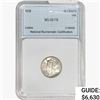 Image 1 : 1938 Mercury Silver Dime NNC MS68 FB