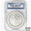 Image 1 : 1902-O Morgan Silver Dollar NGA MS66
