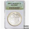 Image 1 : 1884-O Morgan Silver Dollar NES MS67