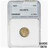Image 1 : 1920 Mercury Silver Dime NNC MS66 FB