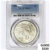 1923-D Silver Peace Dollar PCGS MS61